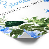 Aloha Pineapple Baby Shower Babies are Sweet Sign Poster (Ecke)