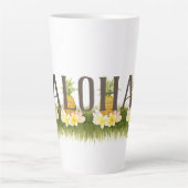 Aloha Pineapple Border Milchtasse (Vorderseite)