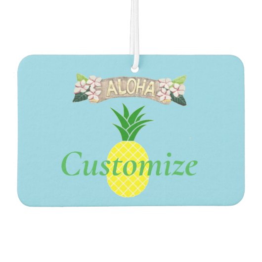 Aloha Pineapple Thunder_Cove Autolufterfrischer (Vorderseite)
