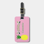 Aloha Pineapple Thunder_Cove Gepäckanhänger (Vorderseite vertikal)