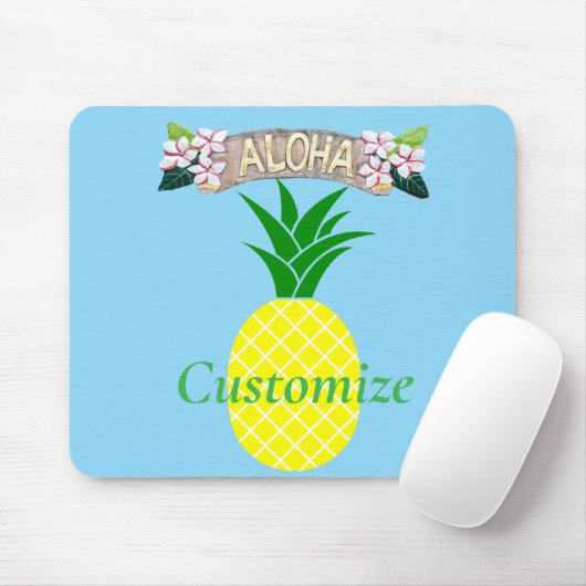 Aloha Pineapple Thunder_Cove Mousepad (Mit Mouse)