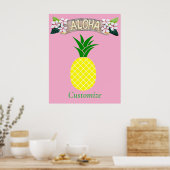 Aloha Pineapple Thunder_Cove Poster (Küche)