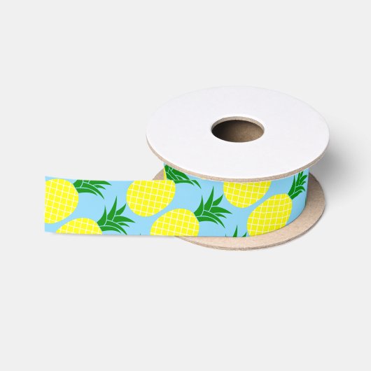 Aloha Pineapple Thunder_Cove Satinband (Spule)