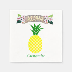 Aloha Pineapple Thunder_Cove Serviette
