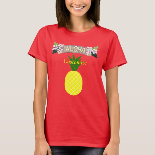 Aloha Pineapple Thunder_Cove T-Shirt (Vorderseite)
