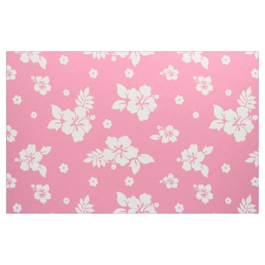 Aloha Pink Classic Hawaiian Seamless Pattern Stoff (Fat Quarter (45,7 x 55,9 cm))