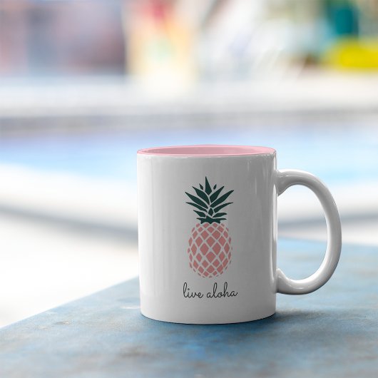 Aloha Pink Zweifarbige Tasse