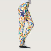 Aloha Plumeria Blüten Yoga Pants Leggings (Rechts)