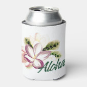Aloha Plumeria Dosenkühler (Kanne Vorderseite)