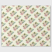 Aloha Plumeria Geschenkpapier (Flach)