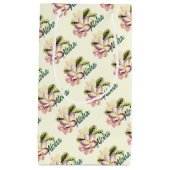 Aloha Plumeria Kleine Geschenktüte (Vorderseite)