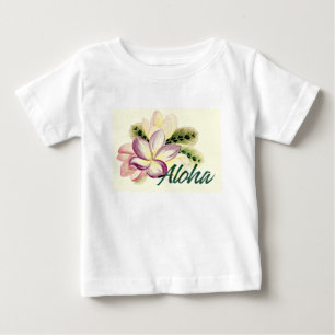 Aloha Plumerie Baby T-shirt