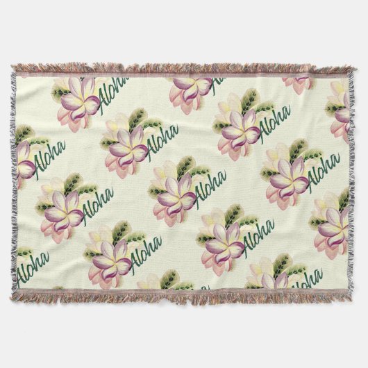 Aloha Plumerie Decke (Vorderseite)