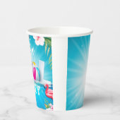 Aloha Pool Party Pappbecher (Links)