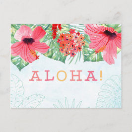 Aloha Postcard, Aloha Grußkarte Postkarte