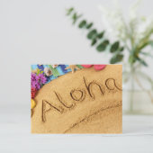 Aloha Postcard Postkarte (Stehend Vorderseite)