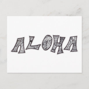 Aloha Postcard Postkarte