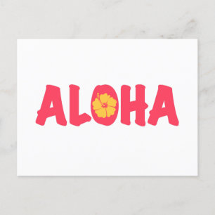 Aloha Postcard Postkarte