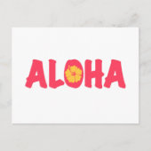 Aloha Postcard Postkarte (Vorderseite)