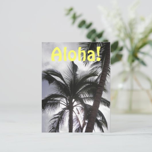 Aloha Postcard Postkarte (Stehend Vorderseite)