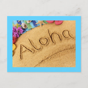 Aloha Postcard Postkarte
