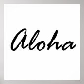 Aloha Poster (Vorne)