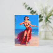 Aloha Postkarte (Stehend Vorderseite)