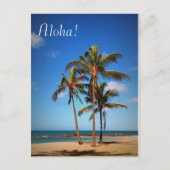 Aloha Postkarte (Vorderseite)