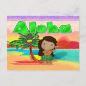 Aloha! Postkarte (Vorderseite)