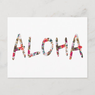 Aloha Postkarte