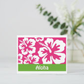 Aloha Postkarte (Stehend Vorderseite)