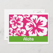 Aloha Postkarte (Vorne/Hinten)