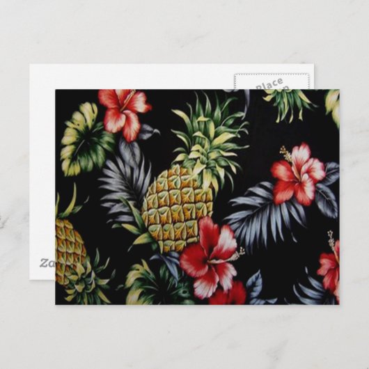 Aloha Postkarte (Vorne/Hinten)