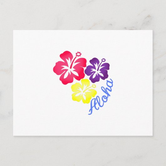 Aloha Postkarte (Vorderseite)