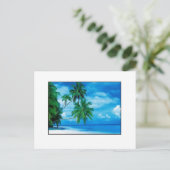 Aloha Postkarte (Stehend Vorderseite)