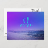 Aloha Postkarte (Vorne/Hinten)