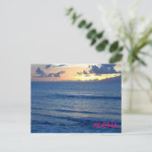 ALOHA POSTKARTE (Stehend Vorderseite)