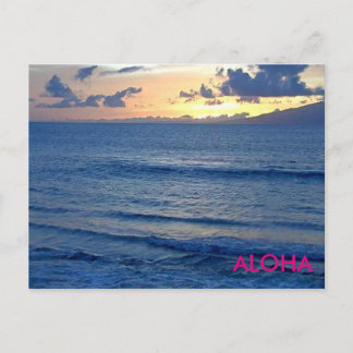 ALOHA POSTKARTE
