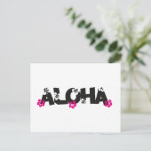 Aloha Postkarte (Stehend Vorderseite)