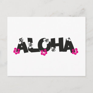 Aloha Postkarte