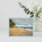 Aloha! Postkarte (Stehend Vorderseite)