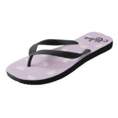 Aloha Print Slippers - Flip Flops Badesandalen (Schrägansicht)