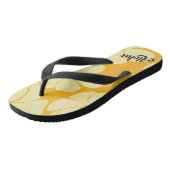 Aloha Print Slippers - Flip Flops Badesandalen (Schrägansicht)