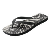 Aloha Print Slippers - Flip Flops Badesandalen (Schrägansicht)
