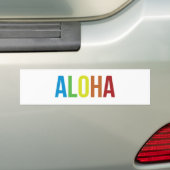 Aloha Rainbow Autoaufkleber (Auf Auto)