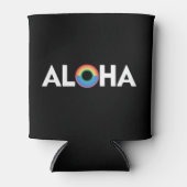 Aloha Rainbow Island Hawaii Pride LGBTQ Dosenkühler (Vorderseite)