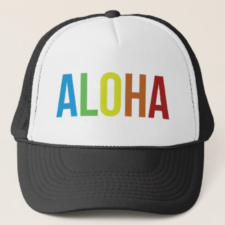 Aloha Rainbow Truckerkappe