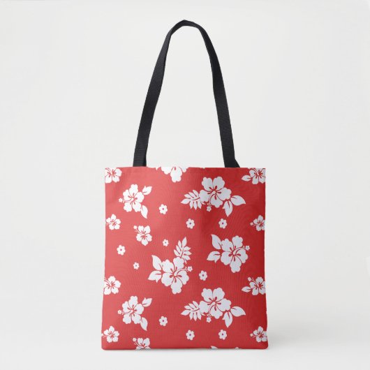 Aloha Red Classic Hawaiian Pattern Tasche (Vorderseite)