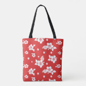Aloha Red Classic Hawaiian Pattern Tasche (Rückseite)