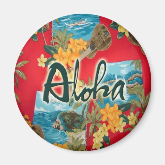 Aloha Red Magnet (Vorne)